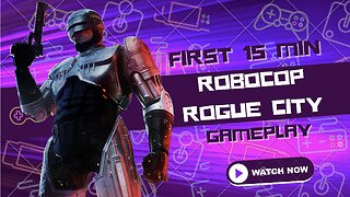 "🤖 RoboCop: Rogue City - Unleashing Cybernetic Mayhem! 🚨 Must-Watch Gameplay and Exclusive Reveals! 🔥"