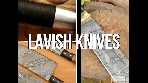 Damascus Kitchen Knives sets #shorts #knife #knives