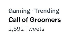 Why is #CallofGroomers Trending?!