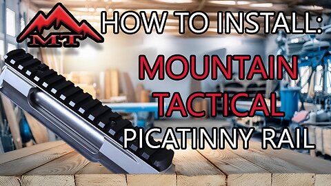 How to Install a Mountain Tactical Tikka Billet Picatinny Rail