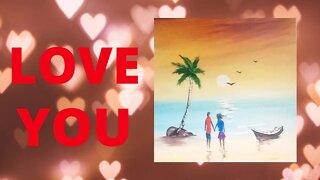 💕PINTURA LOVE YOU FACIL E RAPIDA (LOVE YOU QUICK PAINTING)