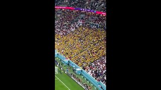 Qatar Opening Game... Ecuadorian Fans Chant 'Queremos Cerveza' (We Want Beer)