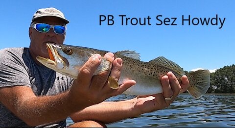 Huge PB Trout at Ft Desoto