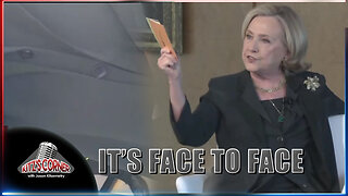 Hillary Clinton CONFRONTED Face to Face by Reporter (Part 2)