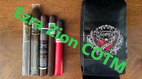 Ezra Zion Cigar and coffee of the Month Club August '23