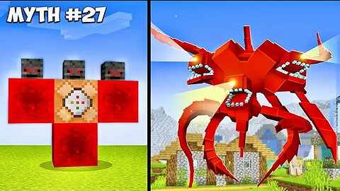 Busting 40 RARE Myths In Minecraft 1.19