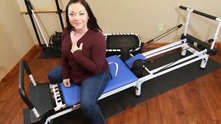 AeroPilates Reformer Workout // Strength & Rebounding // Pilates Reformer 30 Minute Workout