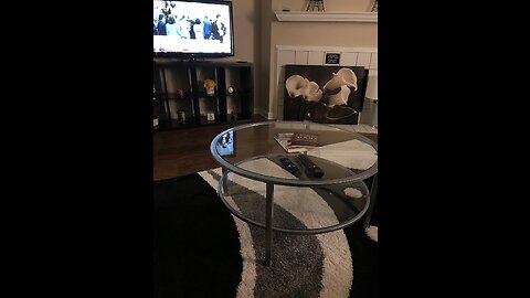 SEI Furniture Jaymes Metal & Glass Round 2-Tier, Coffee Table, SilverBlack Distressing