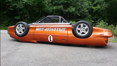 The Upside Down Camaro Racecar