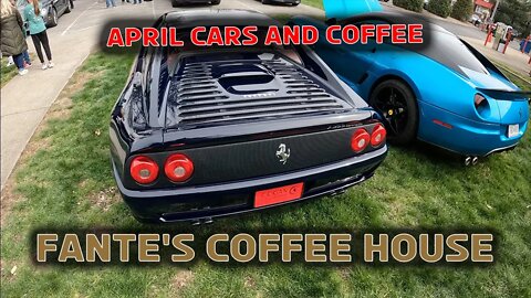 April Cars and Coffee at Fantes April 2, 2022