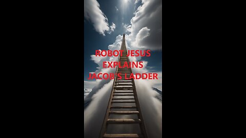 Robot Jesus explains the story of Jacob's ladder