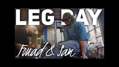 LEG DAY IN OHIO | Fouad Abiad & Sam Sulek | Hosstile Supplements