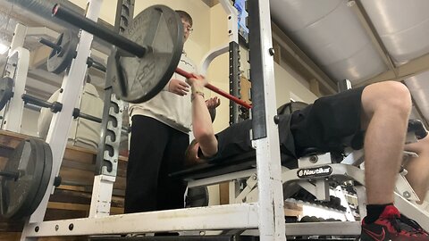 Benching 135 [Not my max]