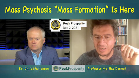 Mass Psychosis “Mass Formation” Is Here