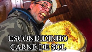 ESCONDIDINHO BATATA COM CARNE SECA