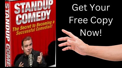 How To Become A Successful Stand-Up Comedian, Download Your Free Ebook To Know All The Secrets