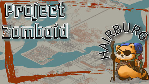 Project Zomboid The Story Of Elton Exploring Hairburg Trying to Sleep!!!