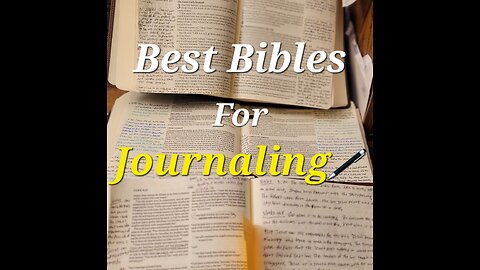 The 3 Journaling Bibles I Can't Live Without!