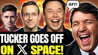 Tucker Carlson’s Debut on X Spaces w’ Benny Johnson, Charlie Kirk, Tristan Tate & PBD -FULL