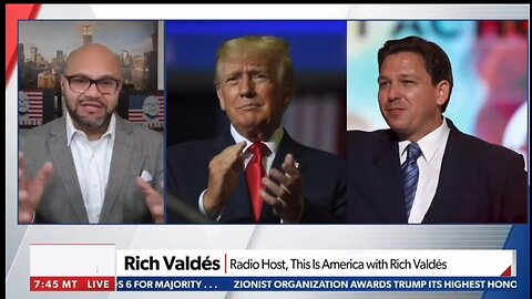 Media Wants Bloodsport Between Trump and DeSantis: Rich Valdes