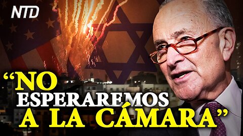 Schumer Promete Ayuda a Israel Aunque la Cámara No Tenga Presidente | NTD NOTICIAS