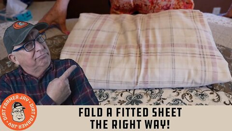 Fold a Fitted Sheet the Right Way!