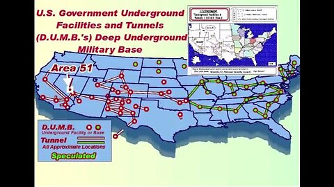 SHOCKING VIDEOS OF CHIMERAS, SECRET UNDERGROUND MAG LEV TRAIN AND DEEP UNDERGROUND BASES OF THE US!