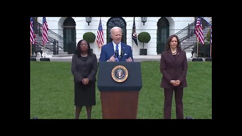 Joe Biden Epic Mumbles During New Supreme Court Ketanji Brown Jackson Press Conference