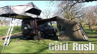Roof Tent Camping Land Rover Defender 110