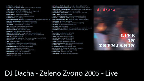 DJ Dacha - Zeleno Zvono 2005 - Live