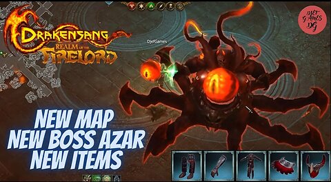 Drakensang Online, Dso, New Map, New Boss Azar, New Items, Guide and Gameplay, mmorpg 2023