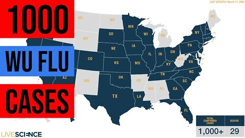 1000 Wu Flu Cases in USA, WHO Declares Pandemic