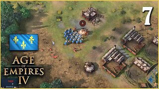 France vs Mongols - 1v1 - Age of Empires 4 - Ranked (MP) - 7
