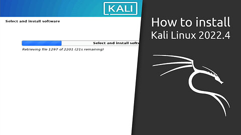 How to install Kali Linux Xfce 2022.4