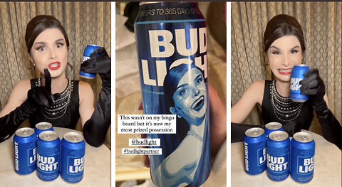 Bud Light makes special can to celebrate a Transgenders '365 days of girlhood'