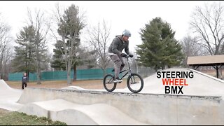 **STEERING WHEEL BMX BALANCE CHALLANGE**