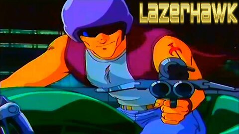 Lazerhawk - King of the Streets 2013 (Music Video Skull and Shark Album Synth Pop Da)Lazer Hawk Song