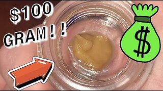 this GRAM costs $100!! (Live Rosin)