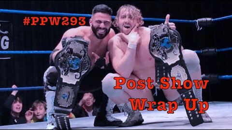 Premier Pro Wrestling Studio Taping PPW293 Post Show Wrap Up