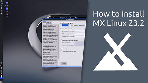 How to install MX Linux 23.2