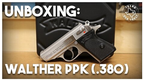 Unboxing: Walther PPK (.380 ACP)