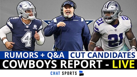 Cowboys Report LIVE: Rumors On Trade Dak, Cut Ezekiel Elliott, Fire Mike McCarthy + Cut Candidates?