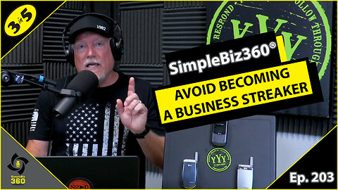 SimpleBiz360 Podcast - Episode #203: AVOID BECOMING A BUSINESS STREAKER