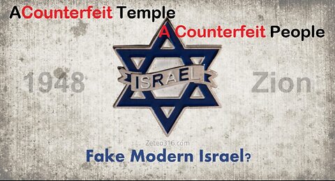 A Counterfeit Temple, A Counterfeit Israel, A Counterfeit People - A Bible Study