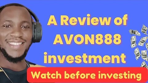 A review of Avon888 Investment Platform (Watch before investing) #avon888 #investment #hyip #usdt