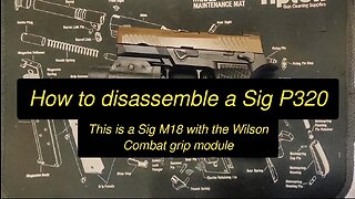 How to disassemble a Sig P320