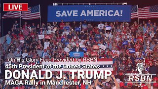 Live Donald J Trump Speaks Manchester, NH