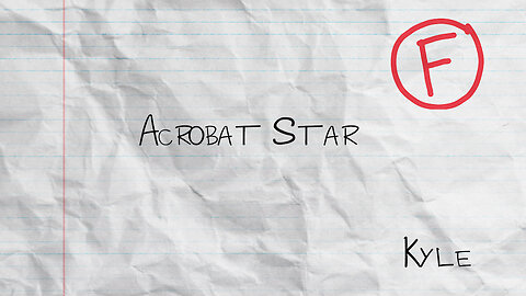 Acrobat Star - Kyle