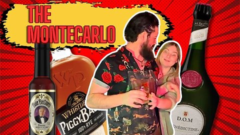 Montecarlo Cocktail with Piggyback Rye: A Recipe Tutorial