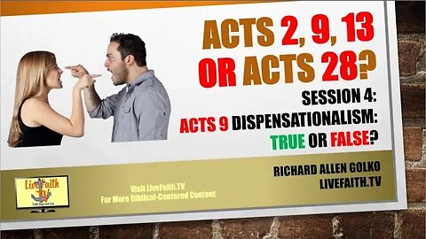 Acts 2, 9, 13, or 28? Session 4: Acts 9-12, On the Way to Acts 13!